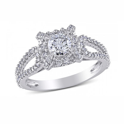 CarlitaEngagementRingSterlingSilverWomensCzGingerLyneCollection_Silver-1