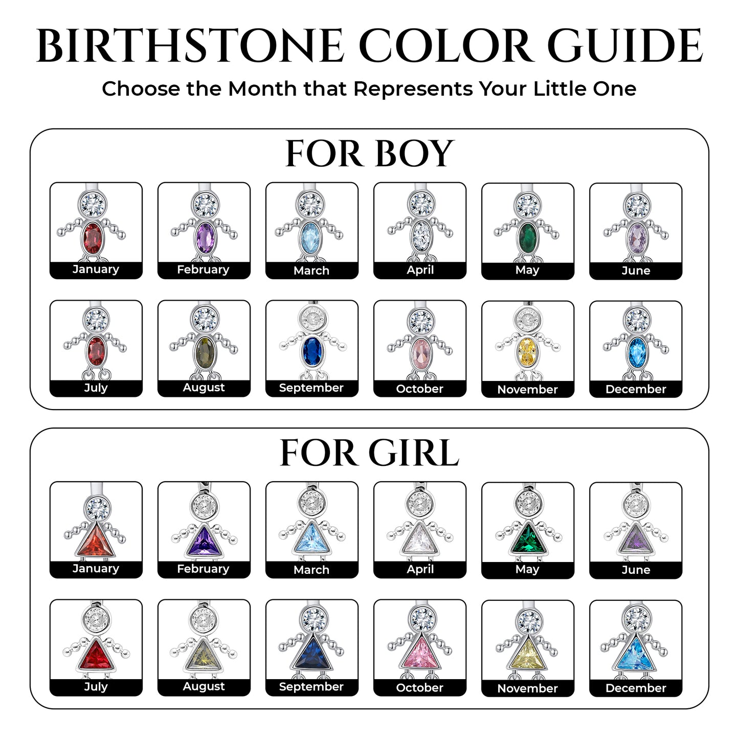 February Birthstone Necklace for Women, Simulated Amethyst Baby Girl Pendant for Mom, Sterling Silver 18 Inch Box Chain, Mothers Day Gift - Girl February