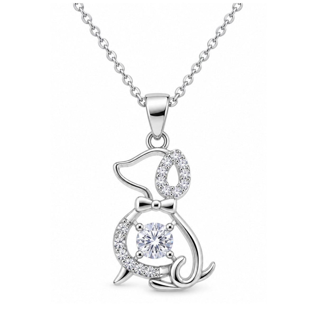 SterlingSilverDogNecklaceforWomenBeaglePendantCZDogLoverJewelryGiftGingerLyne_silver-1
