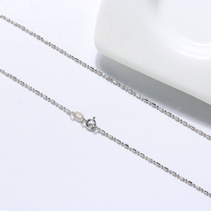DripNecklaceChainforMenorWomenSterlingSilver18"GingerLyneCollection_Silver-5