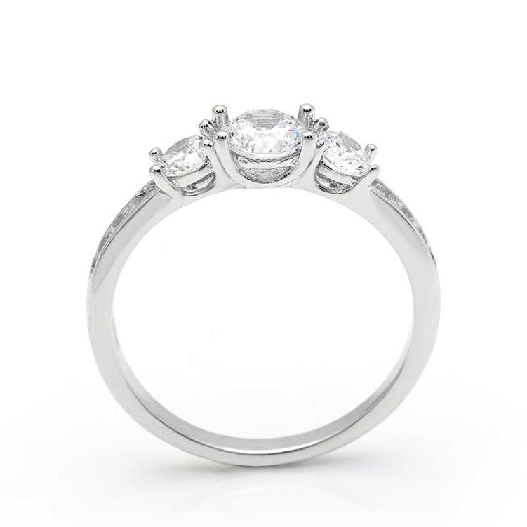 AnastasiaEngagementRingSterlingSilver3StoneWeddingGingerLyneCollection_Silver-3