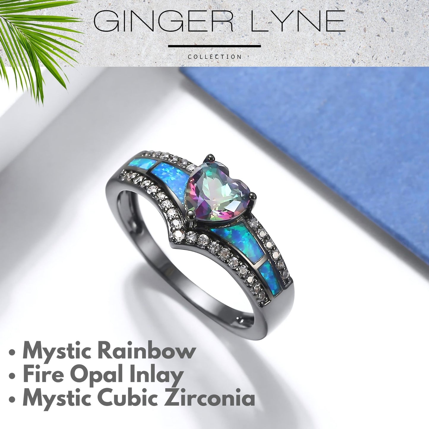 BlackEngagementRingforWomenMysticTopazCZHeartPromiseRingGiftforHerGingerLyne_PurpleMulti-2