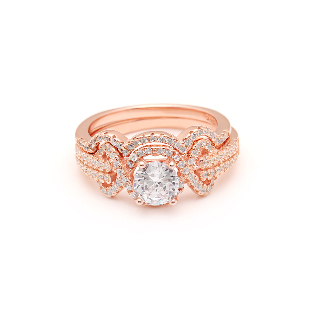 RoseGoldBridalRingSetSterlingSilverEngagementWomenGingerLyneCollection_Gold-3