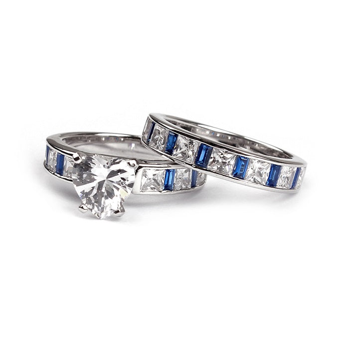 KaeliWeddingRingSetforWomenEngagementMatchingBandCZBlueGingerLyneCollection_Silver-4