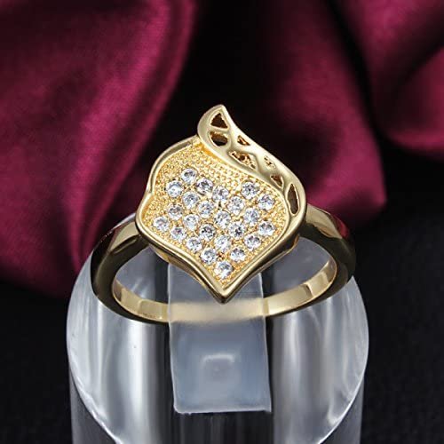 BellaStatementRingGoldPlatedCubicZirconiaGingerLyneCollection_Gold-6