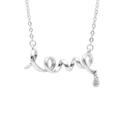 Wife Greeting Card Sterling Silver Infinity Heart Necklace Women Ginger Lyne Collection - Wife-282