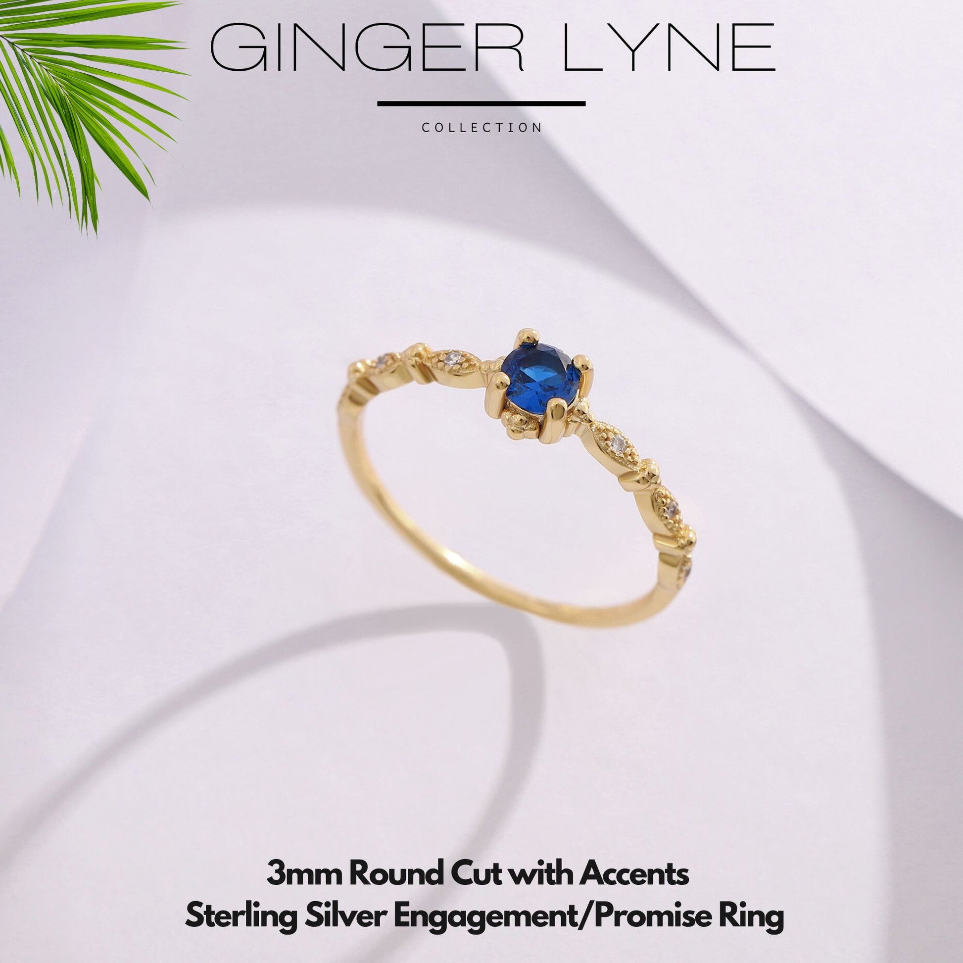 ThaliaBirthstoneEngagementRingSterlingSilverCzWomenGingerLyneCollection_Blue-Gold-5