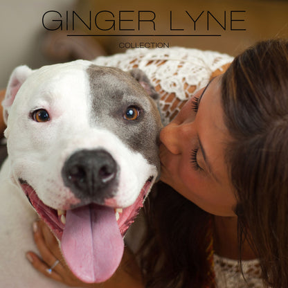 Pit Bull Dog Necklace Earrings or Set Sterling Silver Womens Ginger Lyne Collection - Ears Down Necklace