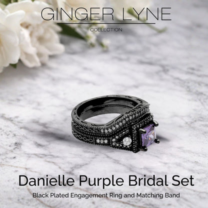 DanielleWeddingRingSetforWomenCZBlackEngagementGingerLyneCollection_Purple-3