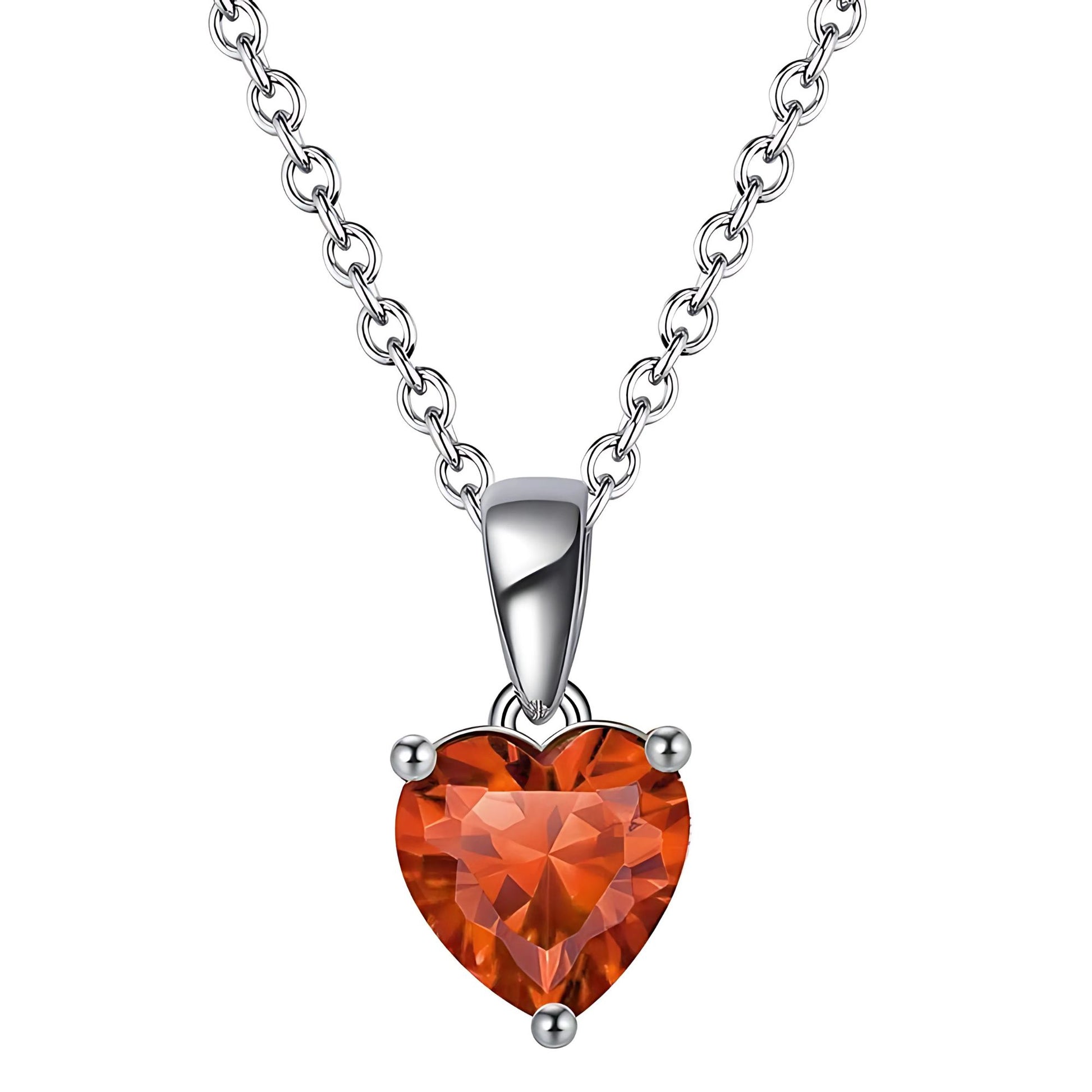 BirthstoneHeartNecklaceforWomenSolitaireCzSterlingSilverGingerLyneCollection_Red-January-1