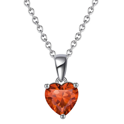 BirthstoneHeartNecklaceforWomenSolitaireCzSterlingSilverGingerLyneCollection_Red-January-1