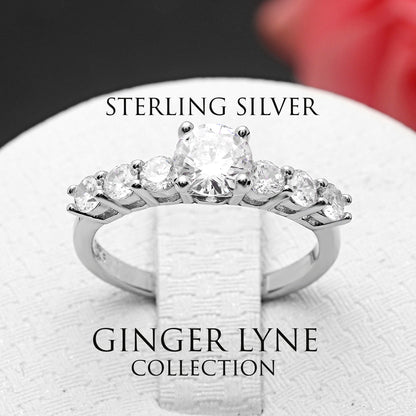 CarlaEngagementRingWomensSterlingSilverCzGingerLyneCollection_Silver-4