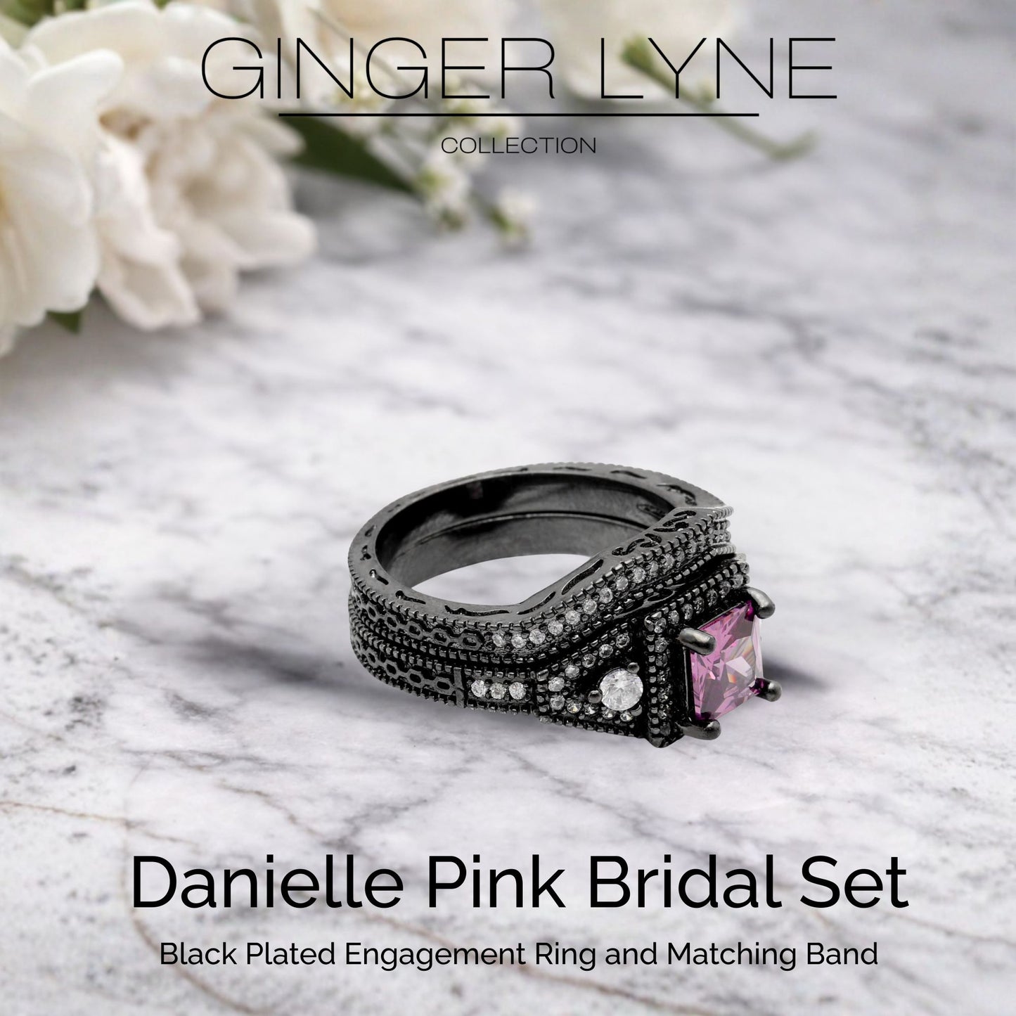 DanielleWeddingRingSetforWomenCZBlackEngagementGingerLyneCollection_Pink-3