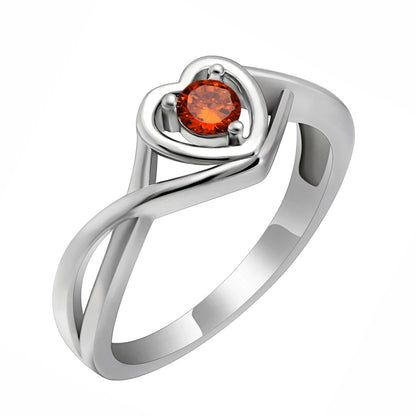 JanuaryBirthstoneRedHeartCZPromiseRingforWomenSize9SterlingSilverEngagementGiftbyGingerLyne_January-GarnetRed-1