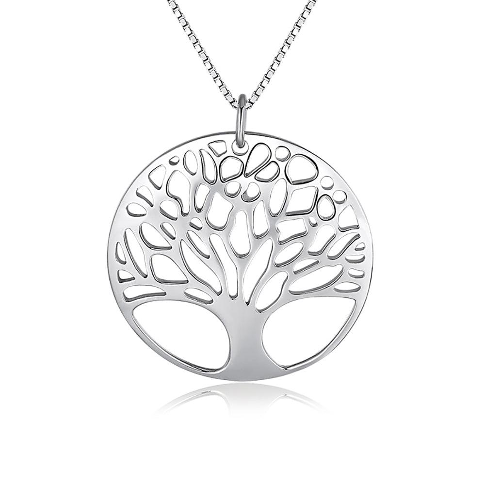 Tree of Life Necklace for Women Sterling Silver Family Tree Pendant for Mom or Grandma Ginger Lyne