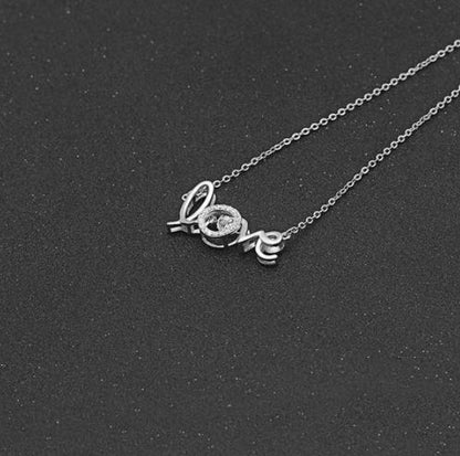 LoveDesignSterlingSilverCZPendantNecklaceWomensGingerLyneCollection_clear-2