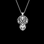 Load image into Gallery viewer, Dachshund Dog Sterling Silver Pendant Chain Necklace Women Ginger Lyne Collection - Necklace Only
