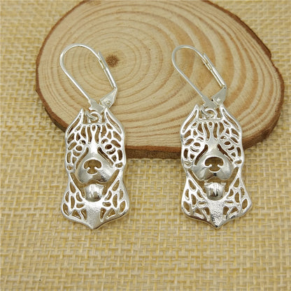 PitBullStaffordshireTerrierDogNecklaceSilverWomensGingerLyneCollection_EarsUpEarrings-4