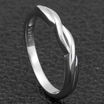 QueenaWeddingBandAnniversaryRingWomenSterlingSilverGingerLyneCollection_Silver-4