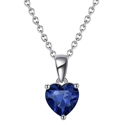BirthstoneHeartNecklaceforWomenSolitaireCzSterlingSilverGingerLyneCollection_Blue-September-1