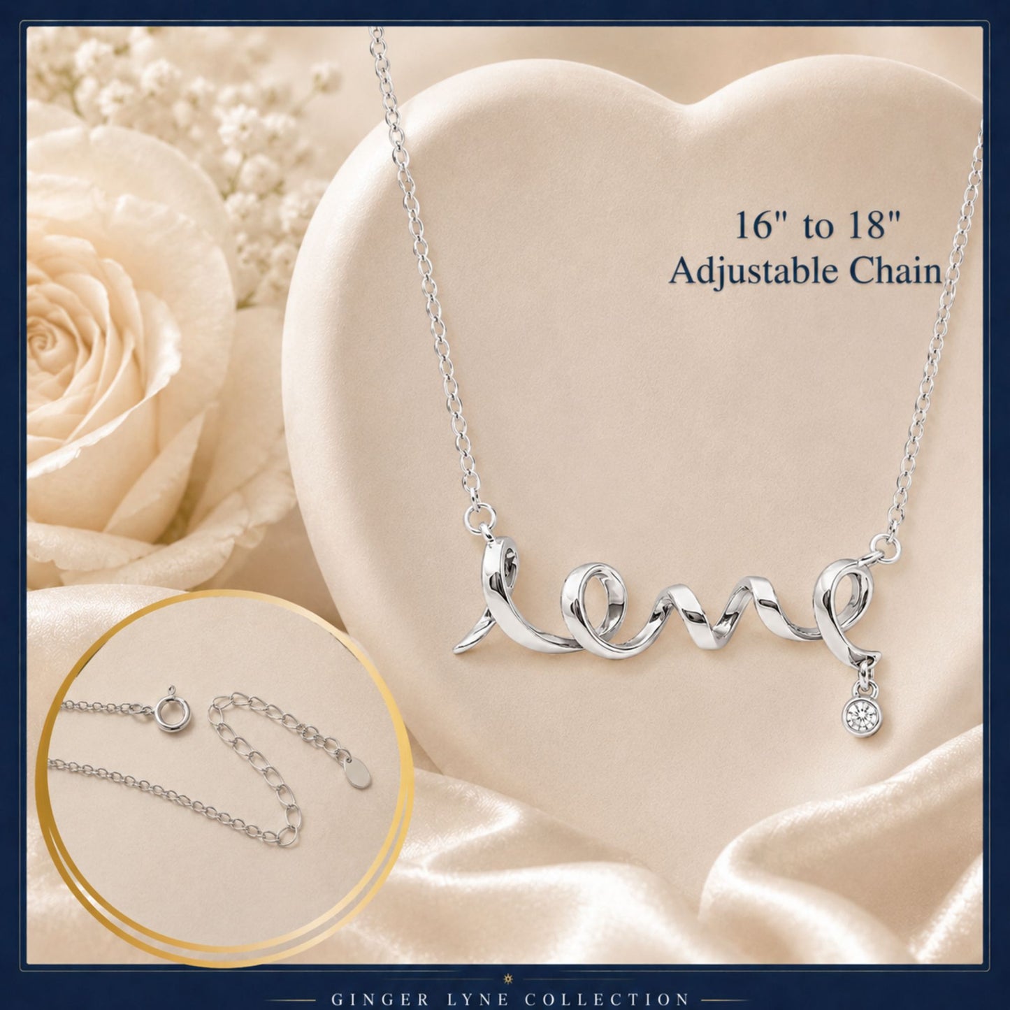 ScriptLoveNecklaceforWomenCZSterlingSilverPendantWithAdjustableChainbyGingerLyne_Silver-6