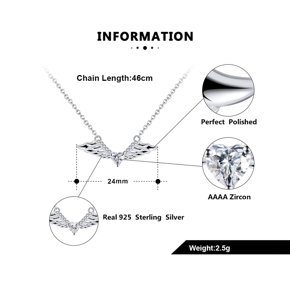 WingsPendantNecklaceforWomenHeartCutCZSterlingSilverGingerLyneCollection_Silver-5
