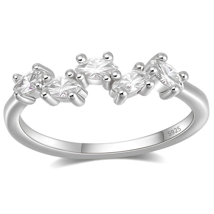 MarisHalfEternityRingforWomenSterlingSilverCZAnniversaryWeddingBandStackablebyGingerLyne_Gold-3