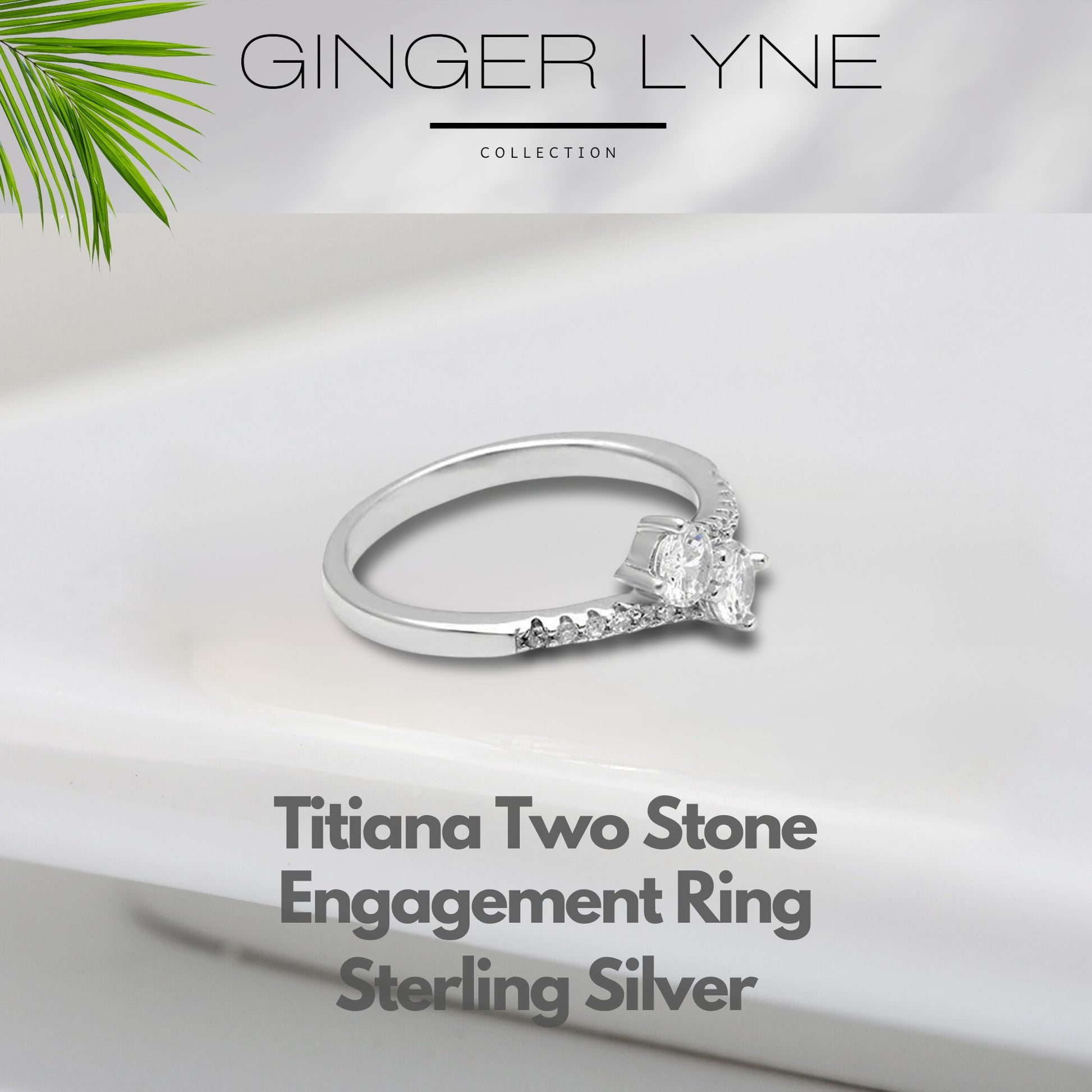 TatianaEngagementRingforWomenSterlingSilver2StonePromiseCzGingerLyneCollection_Silver-4