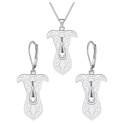 GreyhoundDogNecklaceEarringsSetSterlingSilverWomensGingerLyneCollection_DogSet-1