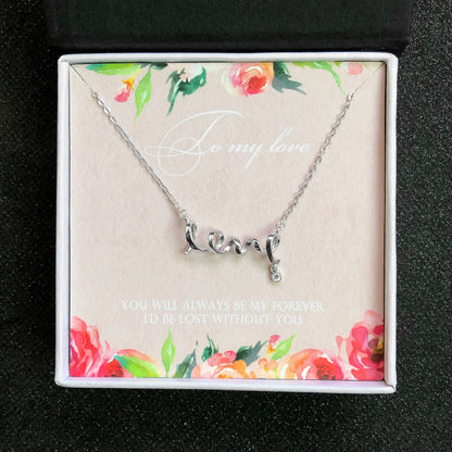 ToMyLoveGreetingCardSterlingSilverLoveNecklaceWomensGingerLyneCollection_MyLove-20-3