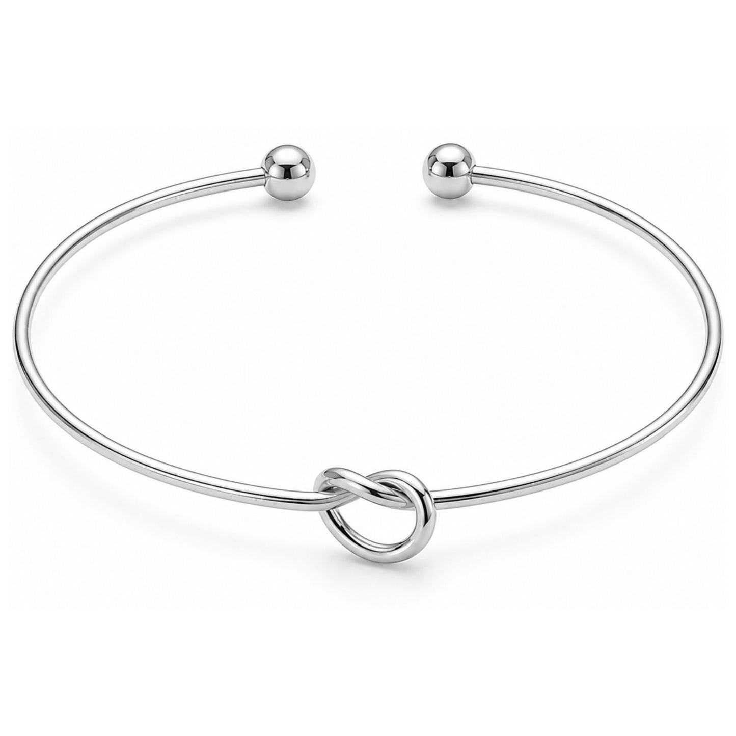 Love Knot Bracelet for Women or Men by Ginger Lyne Bridal Party Gifts Large Adjustable Bangle
