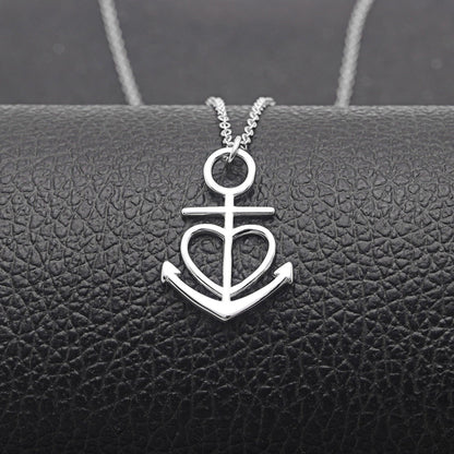 ThankYouGreetingCardSilverAnchorHeartNecklaceWomensGingerLyneCollection_ThankYou-5