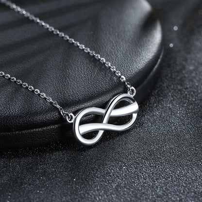 Infinity Love Pendant Necklace for Women  Sterling Silver Ginger Lyne Collection