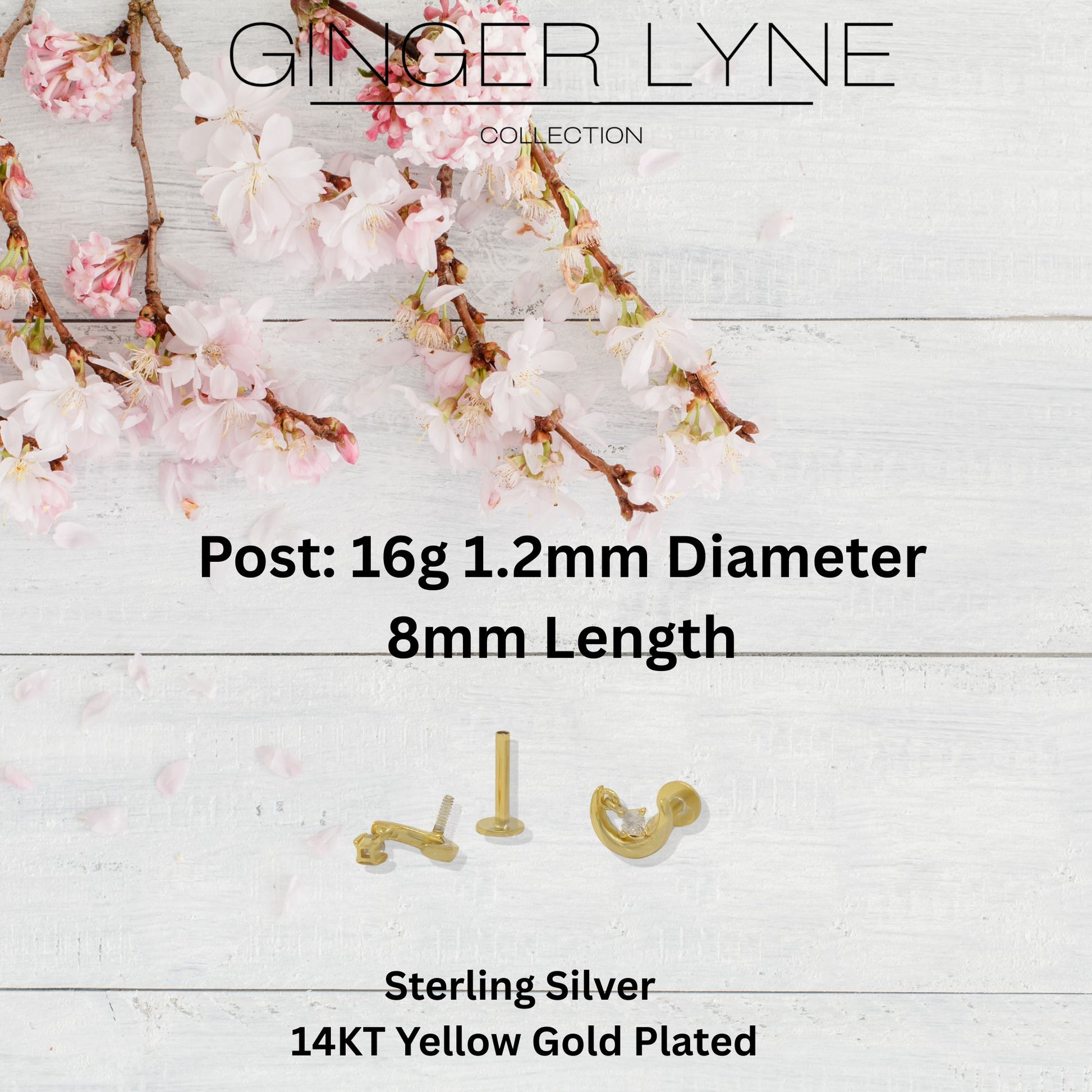 MoonandStarFlatBackEarringsforWomenSterlingSilver16gCartilageHelixLobeBodyPiercingStudGingerLyne_Gold-3