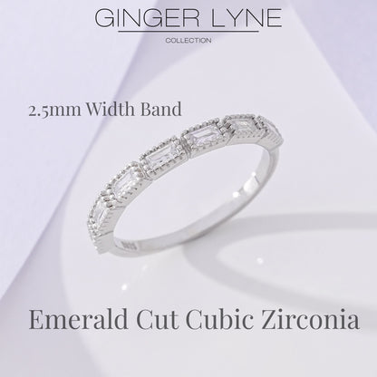 ArdenWeddingBandforWomenSterlingSilverCZAnniversaryHalfEternityRingStackablebyGingerLyne_Silver-3