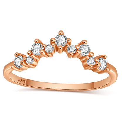 AriaHalfEternityRingforWomenSterlingSilverCZAnniversaryBandStackableChevronCurvebyGingerLyne_Gold-3