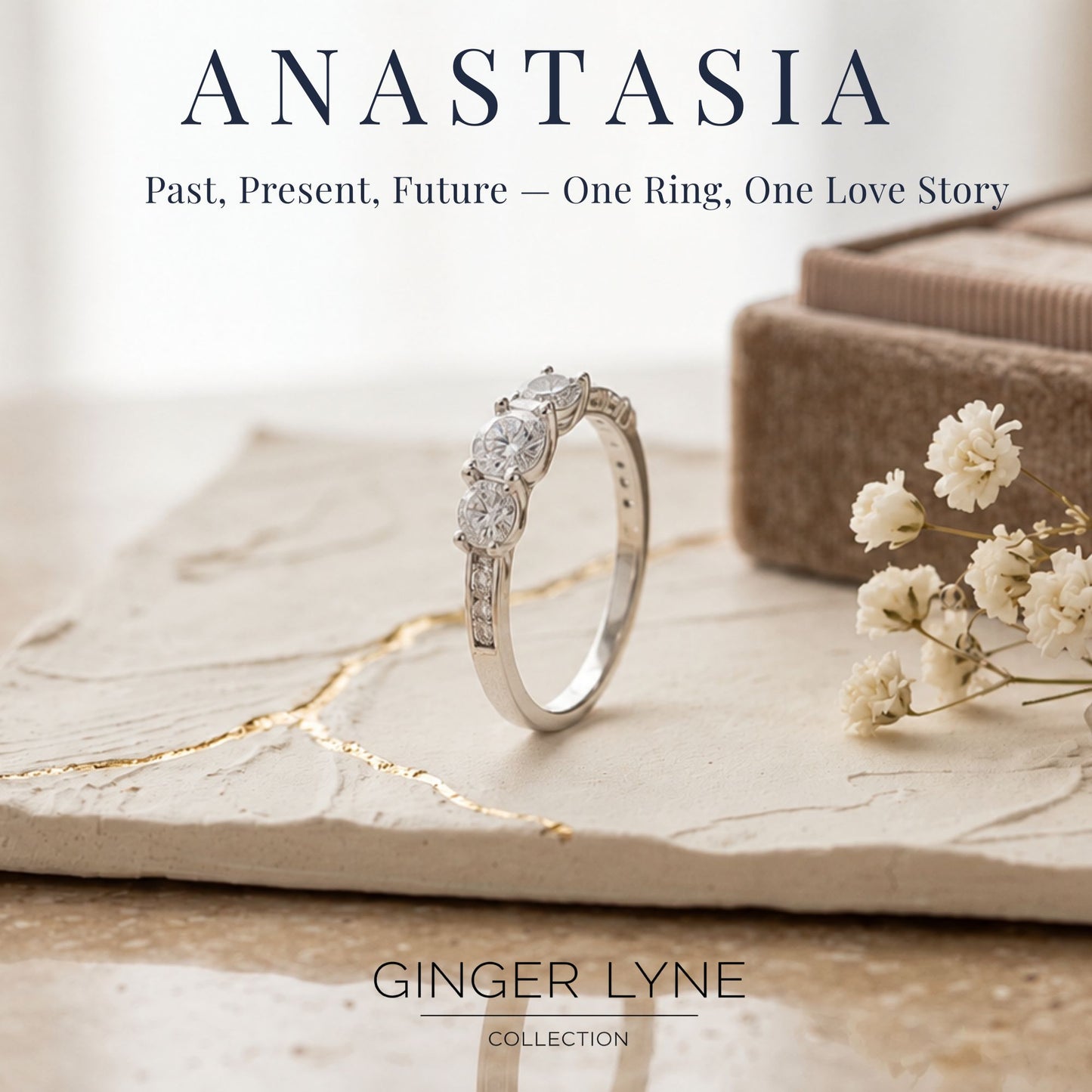 AnastasiaEngagementRingSterlingSilver3StoneWeddingGingerLyneCollection_Silver-3