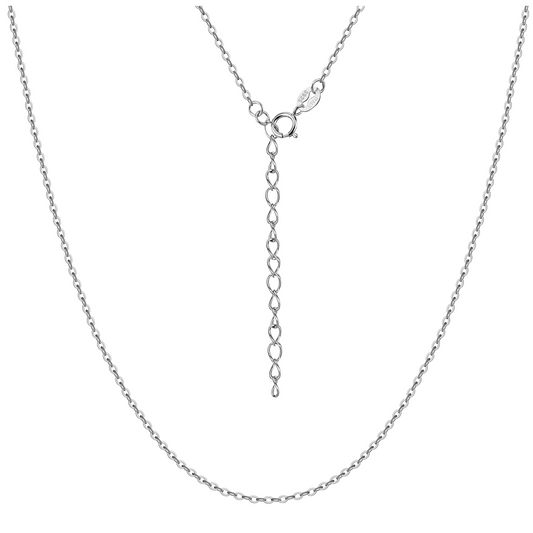 SterlingSilverRoloChain20inch1mmWidthWomensMensGingerLyneCollection_Silver-1