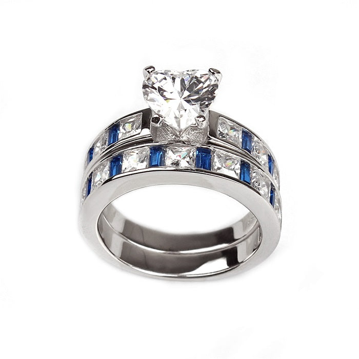KaeliWeddingRingSetforWomenEngagementMatchingBandCZBlueGingerLyneCollection_Silver-3