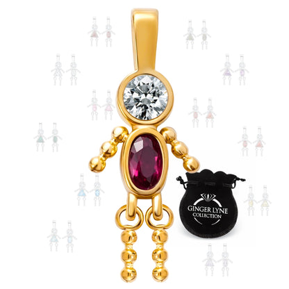 BirthstoneFamilyPendantforMombyGingerLyneStainlessSteelCubicZirconiaCharmsForGrandmaNecklace_Male-July-Gold-1