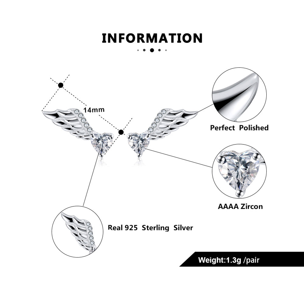 WingsStudEarringsHeartCutCubicZirconiaSterlingSilverGingerLyneCollection_Silver-5