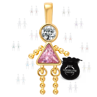 BirthstoneFamilyPendantforMombyGingerLyneStainlessSteelCubicZirconiaCharmsForGrandmaNecklace_Pink-1