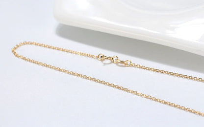 Initial Heart Charms Gold Plated  Sterling Silver Womens Ginger Lyne Collection - 18"Gold Chain