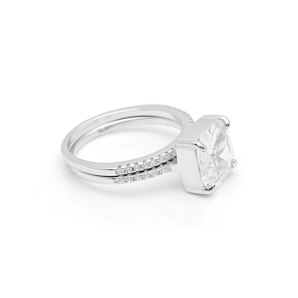 SavannahWeddingRingSetSterlingSilverEngagementWingCzBandGingerLyneCollection_Silver-4