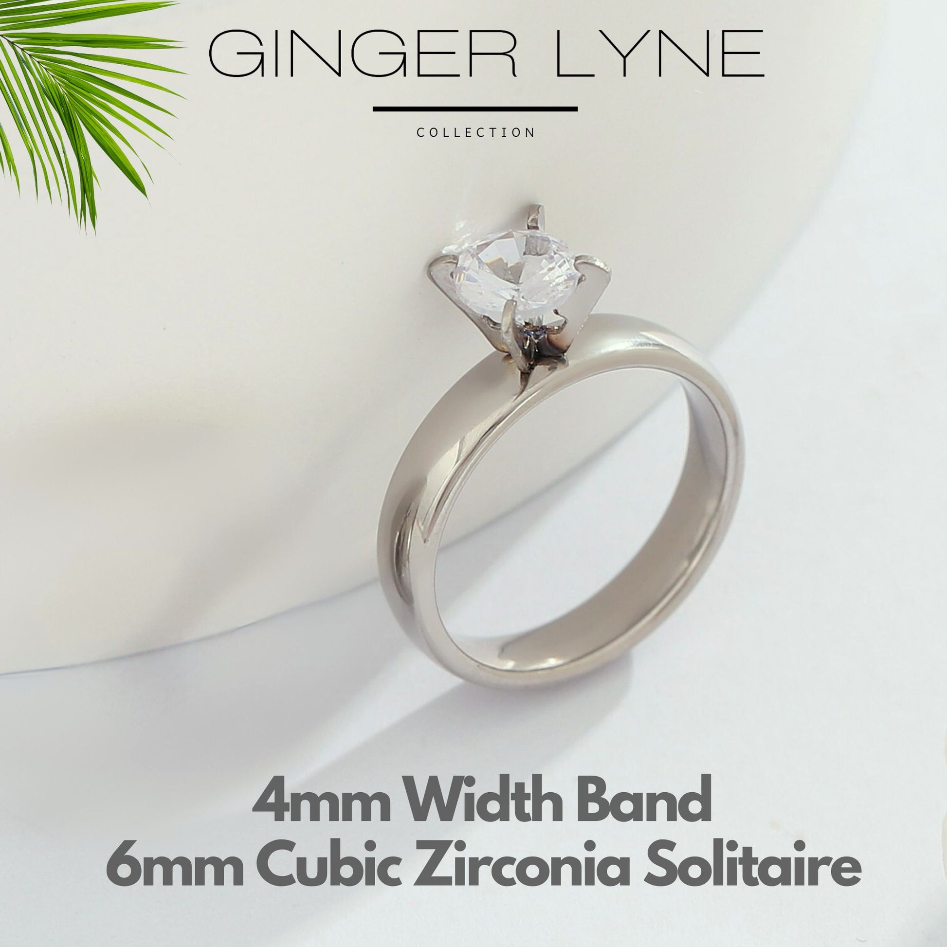 4mmGoldStainlessSteelWomenEngagementRingGingerLyneCollection_Silver-2