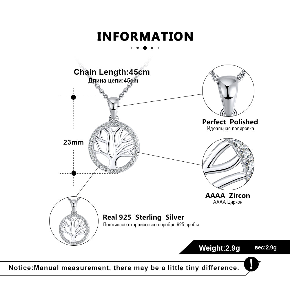 TreeofLifePendantNecklaceforWomenSterlingSilverCzGingerLyneCollection_Silver-7