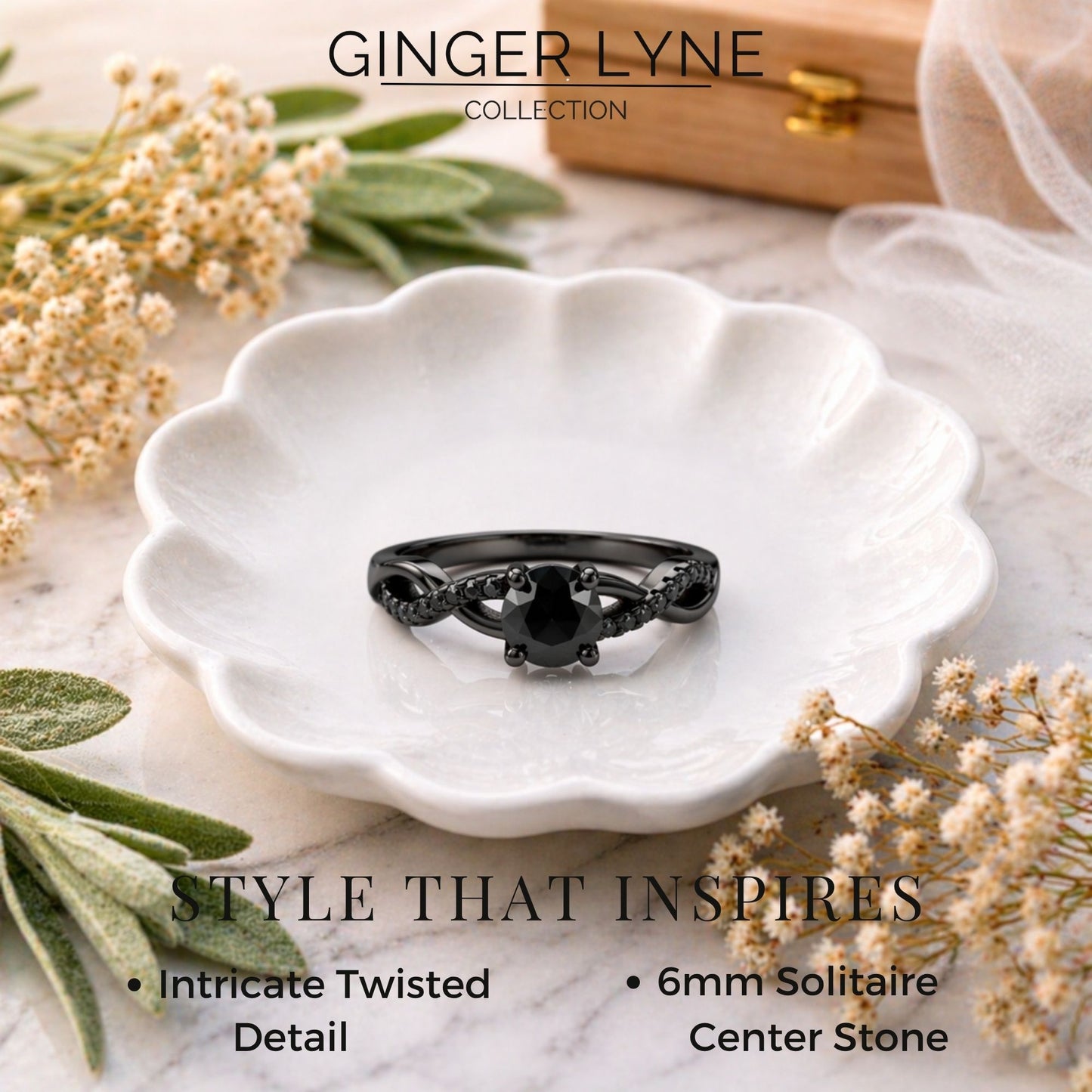 QueenaSolitiareBlackEngagementRingforWomenSterlingSilverCZGingerLyneCollection_BlackBlackStones-2