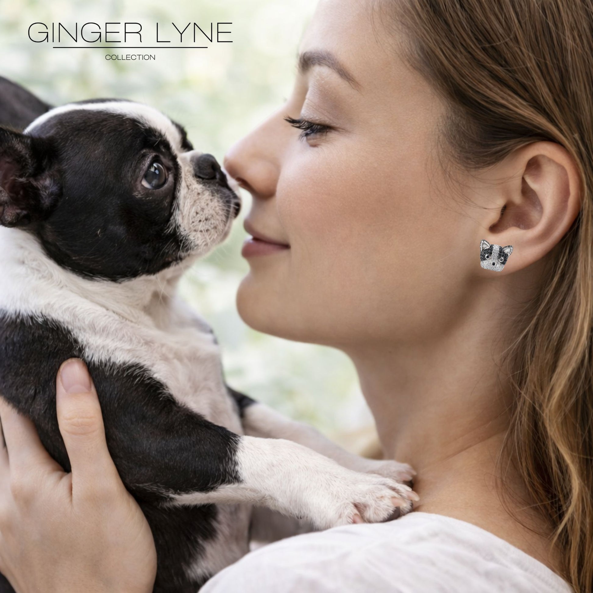 BostonTerrierStudEarringsforWomenDogBlackCubicZirconiaGingerLyneCollection_BostonTerrier-5