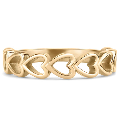 HeartHalfEternityRingforWomenAnniversaryGoldoverStainlessSteelWeddingBandbyGingerLyne_Gold-1