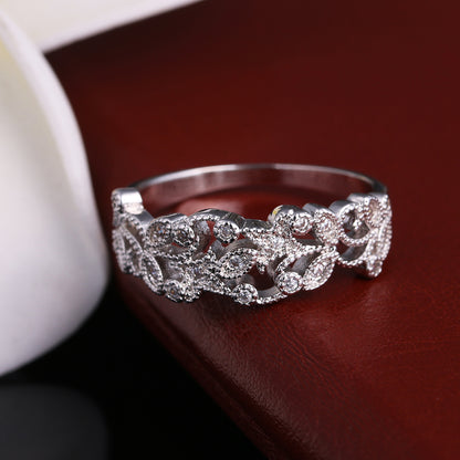 Vines Filigree Wedding Bridal Band Ring Womens Ginger Lyne Collection